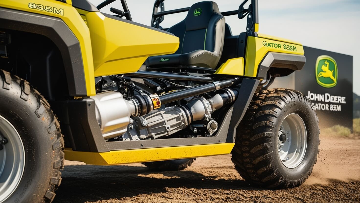 John Deere Gator 835M Drive Train