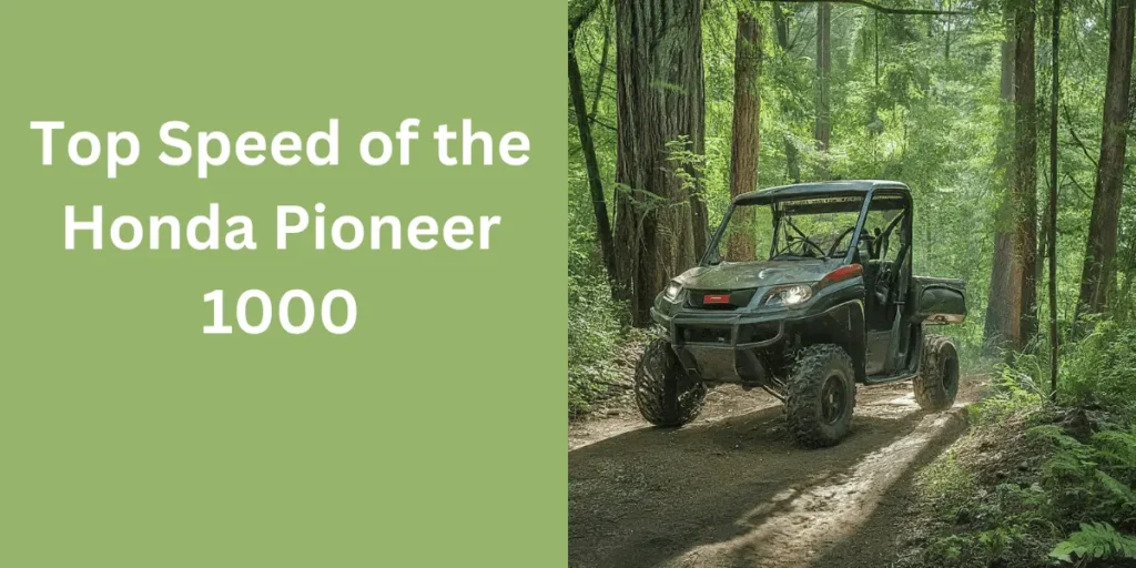 Honda Pioneer 1000 Top Speed